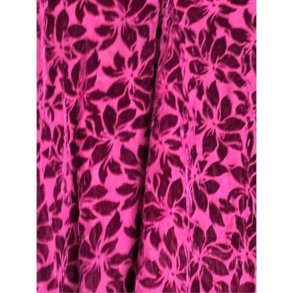 Torrid Top Velvet Burnout Hi Low Pullover Long Sleeve Wine Color 2 - Picture 2 of 4